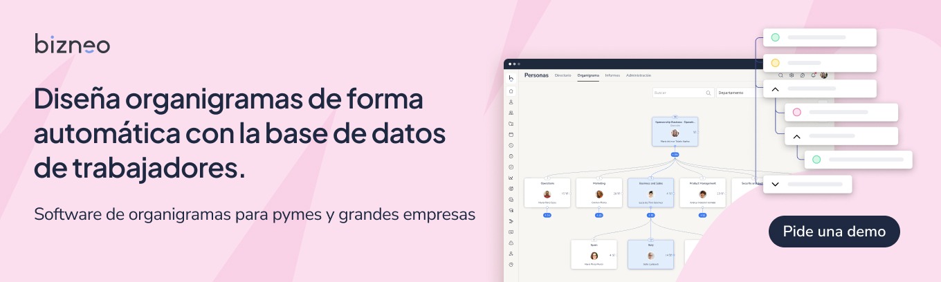 Software de organigramas de una empresa