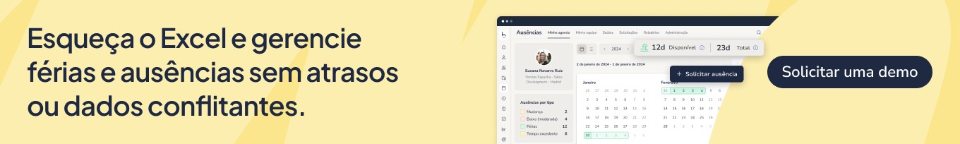 software gestão de férias e ausencias