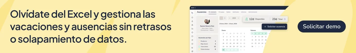 software de control de vacaciones y ausencias