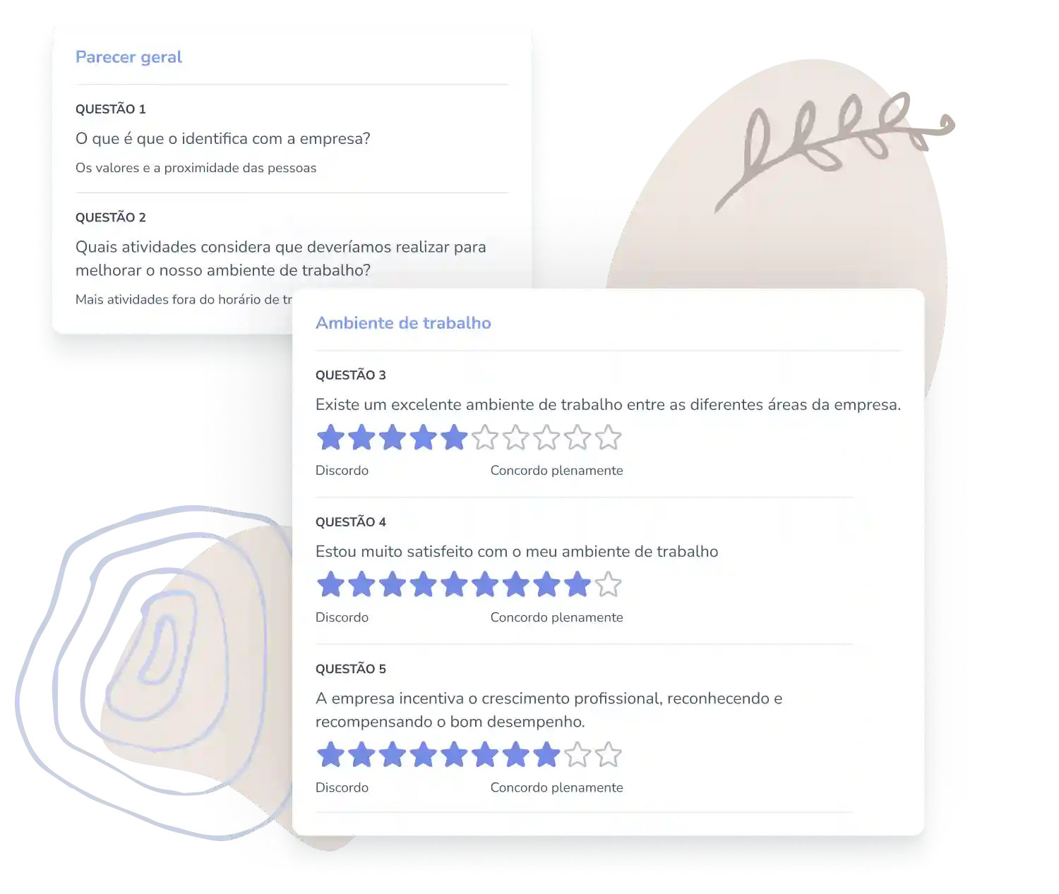 planilhas de pesquisa de clima organizacional