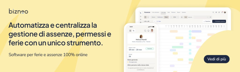 Software per la gestione di ferie e permessi 