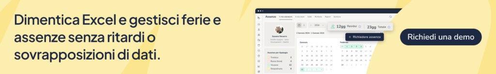 Software per la gestione di ferie e permessi