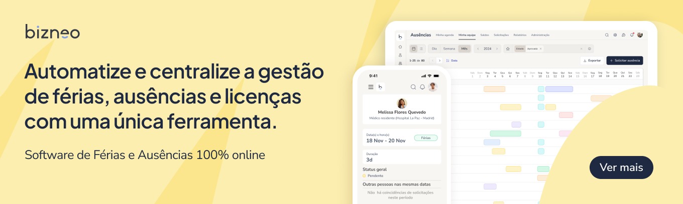 Software de controle de férias e ausências de colaboradores
