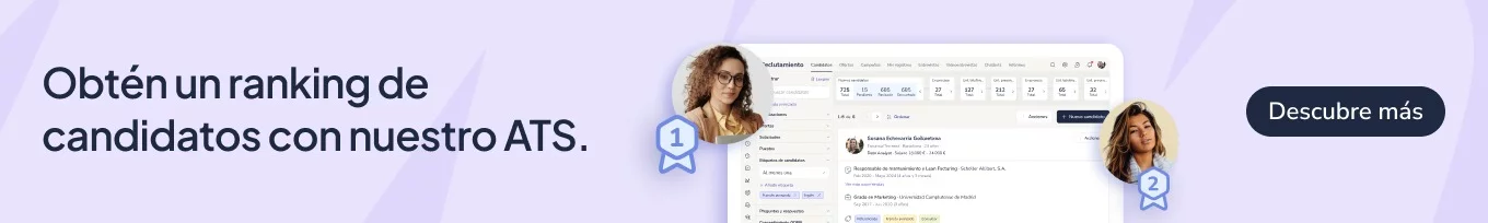 Ranking de candidatos en un proceso de reclutamiento